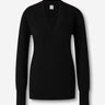 TOTEME Mujer Barcelona Jersey Cuello Pico color Negro sku 713-000388 01 - Foto 1