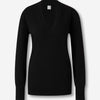 TOTEME Mujer Barcelona Jersey Cuello Pico color Negro sku 713-000388 01 - Foto 1