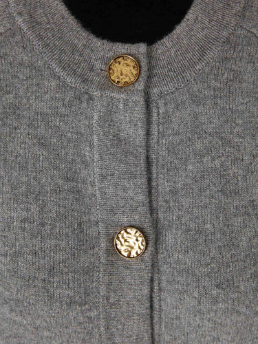 TOTEME Mujer Barcelona Cárdigan Punto Cachemira color Gris sku 713-000390 01 - Foto 3