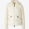 Moncler Grenoble Mujer Barcelona Cárdigan Cremallera Acolchada color Marfil sku 713-000392 01 - Foto 1