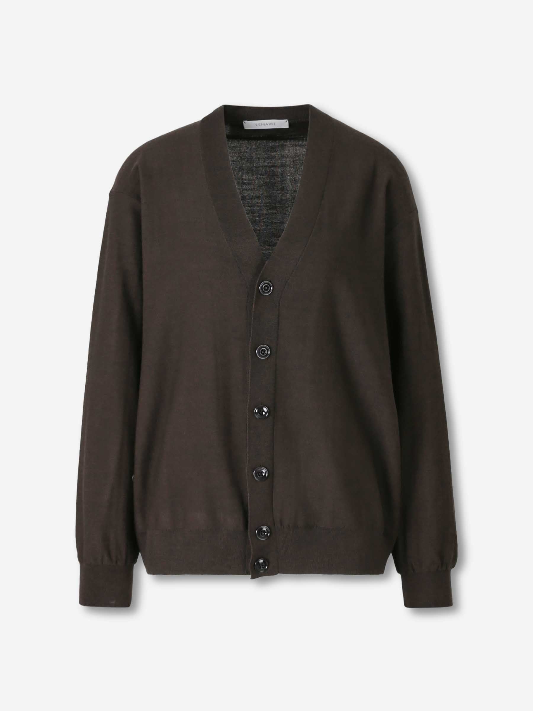 Lemaire Mujer Barcelona Cárdigan Twisted color Marrón Oscuro sku 713-000394 01 - Foto 1