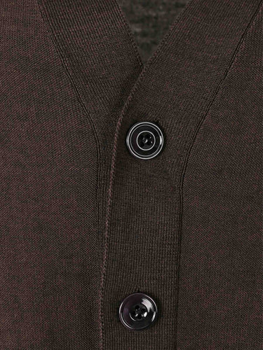 Lemaire Mujer Barcelona Cárdigan Twisted color Marrón Oscuro sku 713-000394 01 - Foto 3
