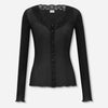 Saint Laurent Mujer Barcelona Cárdigan Encaje Seda color Negro sku 713-000400 01 - Foto 1
