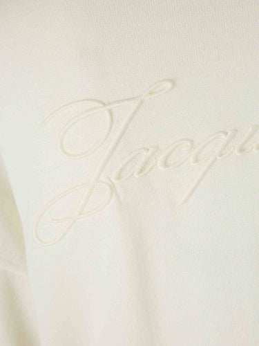 Jacquemus Mujer Barcelona Cárdigan Brode color Marfil sku 713-000403 01 - Foto 4