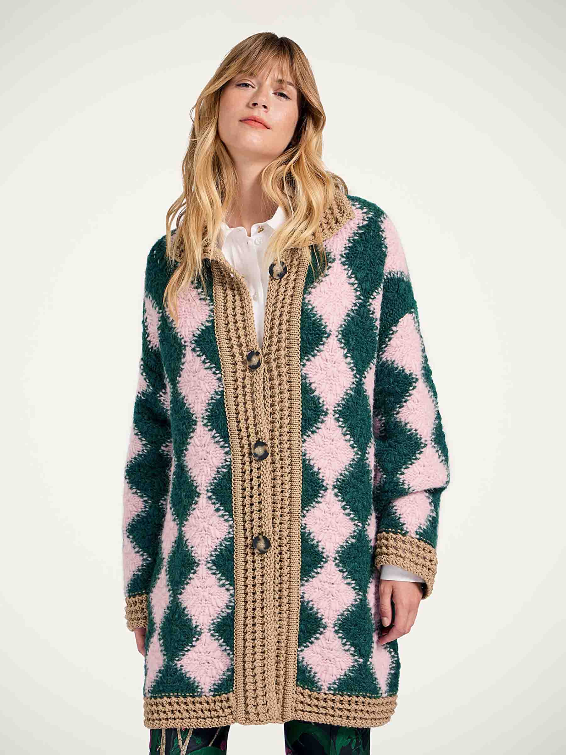 LaDoubleJ Mujer Barcelona Cárdigan Crochet Bowling color Multicolor sku 713-000404 01 - Foto 2