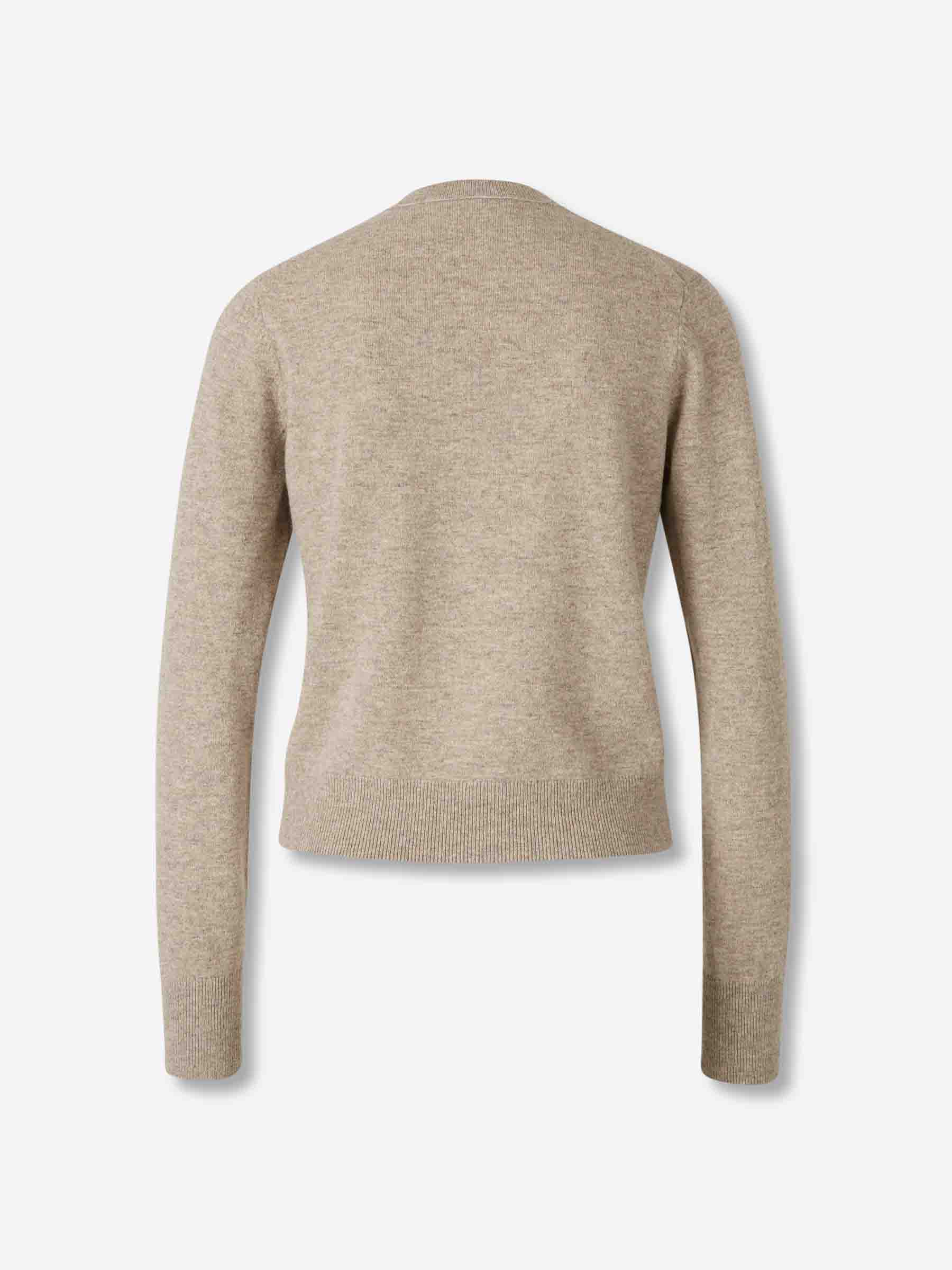 Acne Studios Mujer Barcelona Cárdigan Ajustado Lana color Gris sku 713-000411 01 - Foto 2