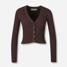 Simkhai Mujer Barcelona Cárdigan Punto Ailany color Marrón sku 713-000414 01 - Foto 1