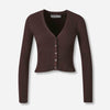 Simkhai Mujer Barcelona Cárdigan Punto Ailany color Marrón sku 713-000414 01 - Foto 1