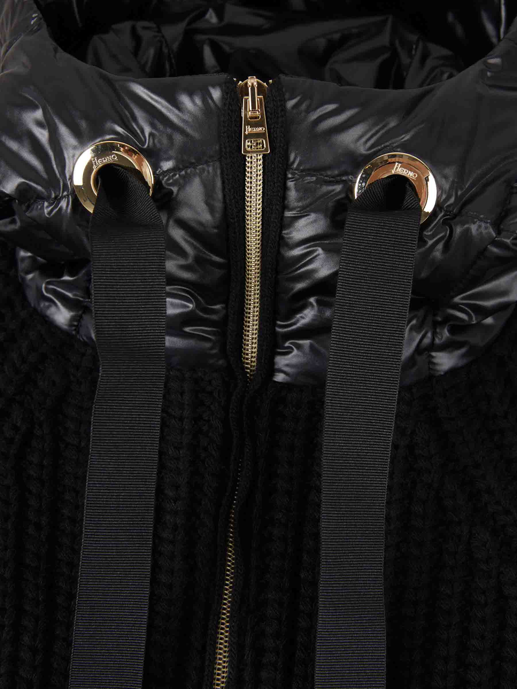 Herno Mujer Barcelona Cárdigan Punto Cremallera color Negro sku 713-000415 01 - Foto 2