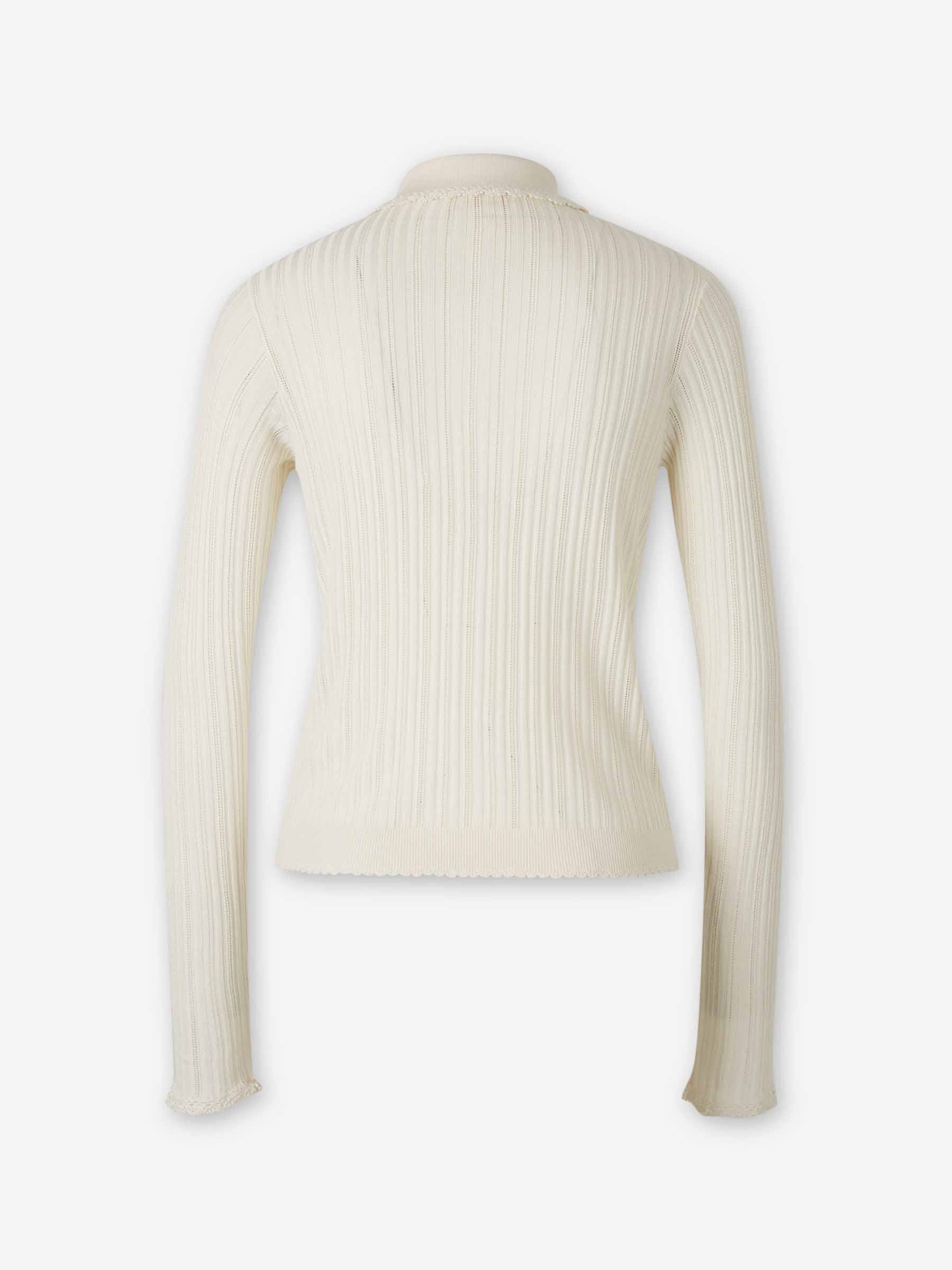 Ulla Johnson Mujer Barcelona Cárdigan Punto Lottie color Crema sku 713-000417 01 - Foto 2