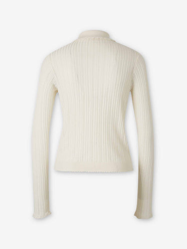 Ulla Johnson Mujer Barcelona Cárdigan Punto Lottie color Crema sku 713-000417 01 - Foto 2