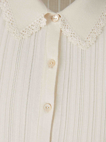Ulla Johnson Mujer Barcelona Cárdigan Punto Lottie color Crema sku 713-000417 01 - Foto 3
