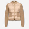Moncler Mujer Barcelona Cárdigan Acolchado Algodón color Camel sku 713-000421 01 - Foto 1