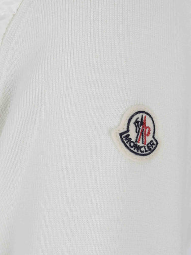 Moncler Mujer Barcelona Cárdigan Cremallera Acolchada color Beige sku 713-000422 01 - Foto 3