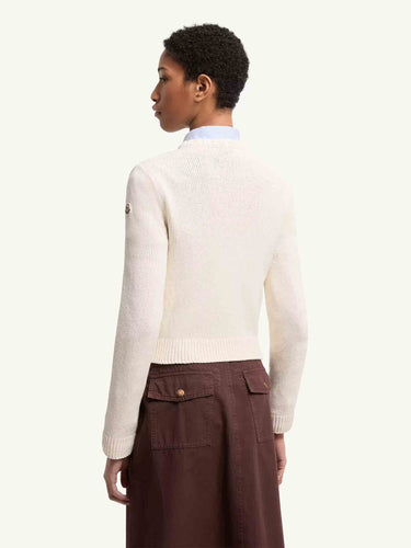 Moncler Mujer Barcelona Plumífero Ligero color Crema sku 713-000423 01 - Foto 4
