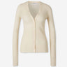 Victoria Beckham Mujer Barcelona Cárdigan Punto Algodón color Crema sku 713-000424 01 - Foto 1
