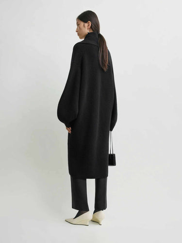 TOTEME Mujer Barcelona Cárdigan Largo Punto color Negro sku 713-000427 01 - Foto 3