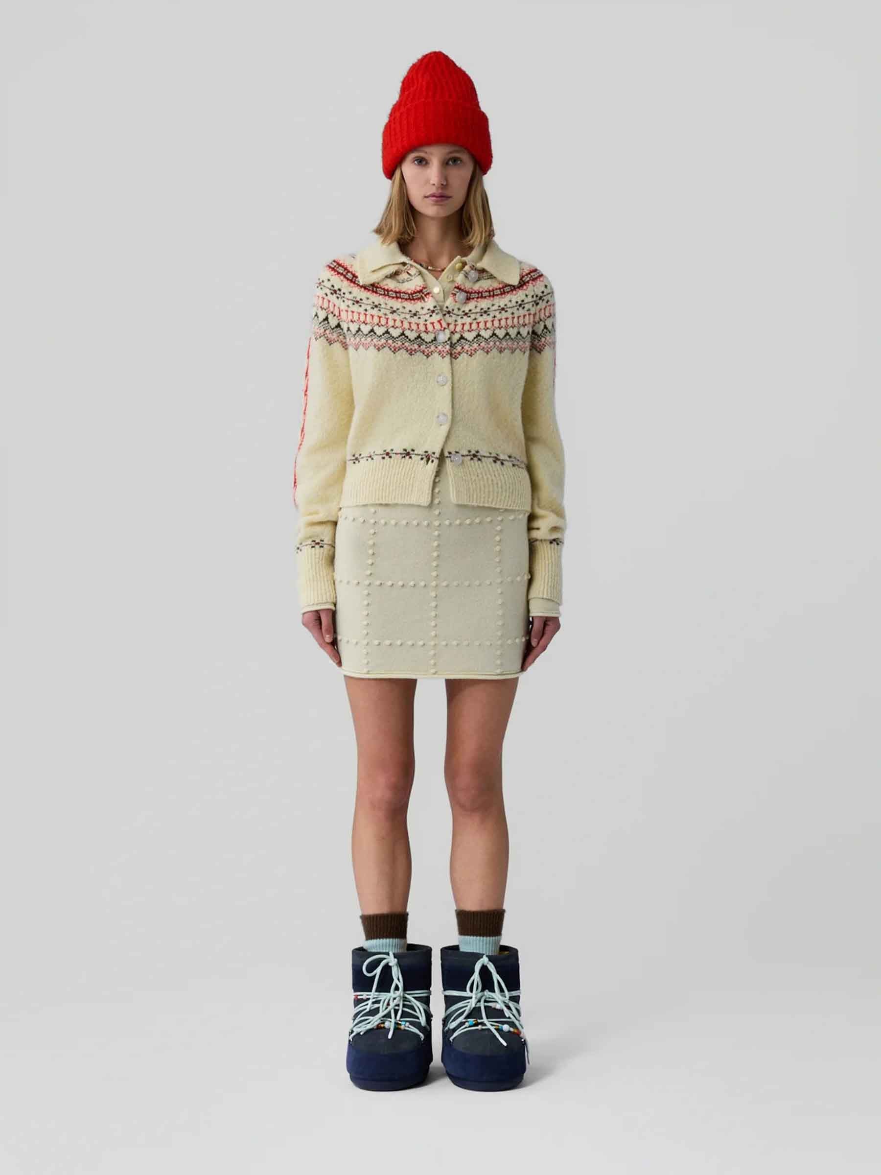 Guest in Residence Mujer Barcelona Cárdigan Cloud Chalet color Beige sku 713-000428 01 - Foto 2