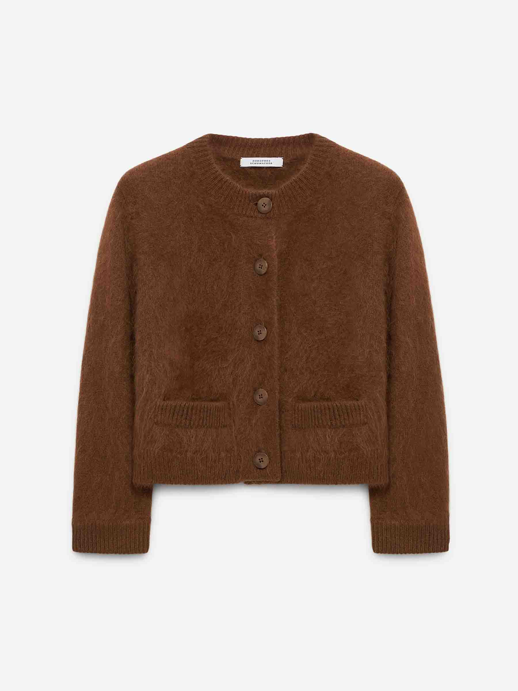 Dorothee Schumacher Mujer Barcelona Cárdigan Fluffy color Marrón sku 713-000437 01 - Foto 1