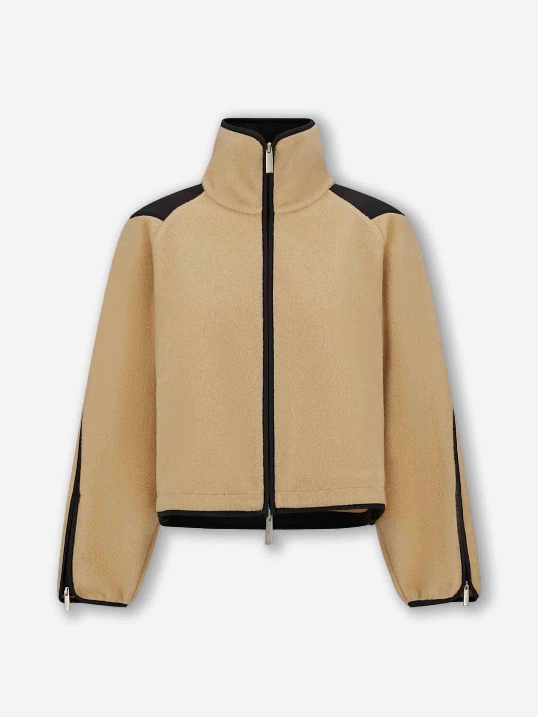 Herno Mujer Barcelona Sudadera Cremallera Polar color Crema sku 713-000439 01 - Foto 1