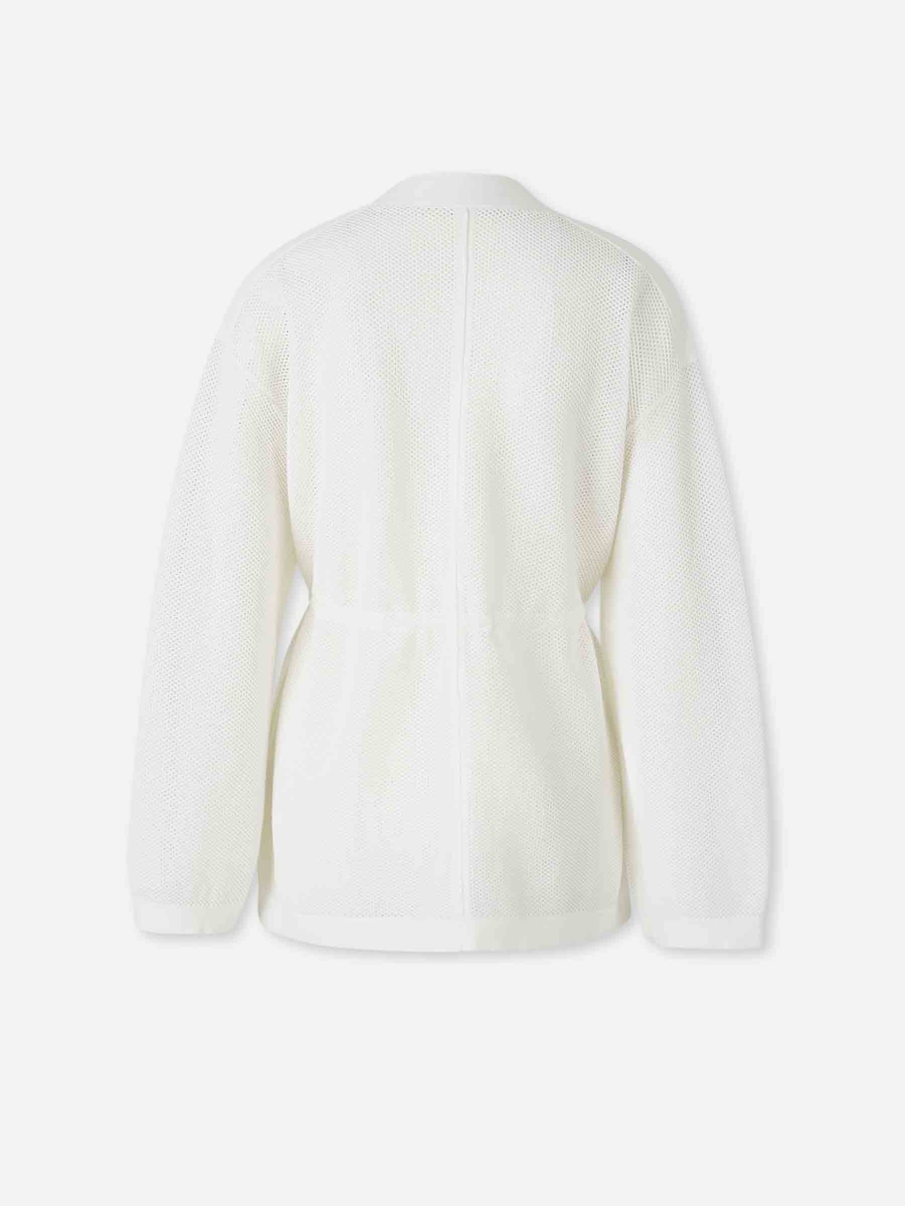 Dorothee Schumacher Mujer Barcelona Cárdigan Punto Pointelle color Blanco sku 713-000443 01 - Foto 2