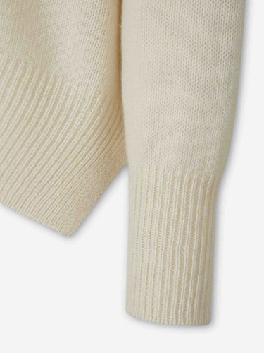 Jil Sander Mujer Barcelona Cárdigan Cashmere color Crema sku 713-000450 01 - Foto 4