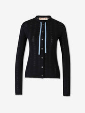 Marni Mujer Barcelona Cárdigan Punto Lazo color Negro sku 713-000451 01 - Foto 1