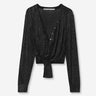 Alexander Wang Mujer Barcelona Top Nudo Brillante color Negro sku 713-000458 01 - Foto 1