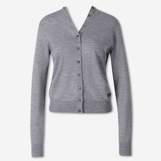 Alexander Wang Mujer Barcelona Cárdigan Fino Lana color Gris sku 713-000460 01 - Foto 1