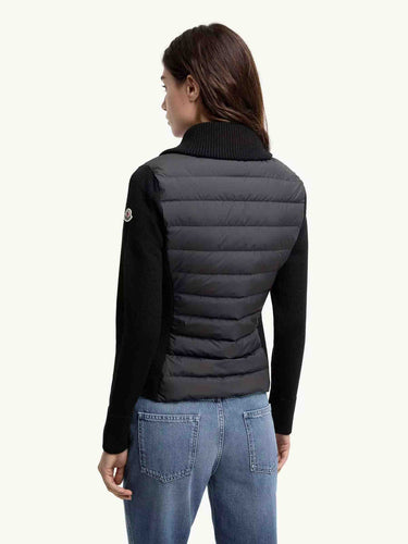 Moncler Mujer Barcelona Plumífero Fino Mangas Punto color Negro sku 713-000464 01 - Foto 3