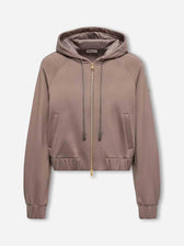 Moncler Mujer Barcelona Sudadera Capucha Cremallera color Rosa Envejecido sku 713-000465 01 - Foto 1