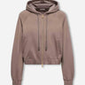 Moncler Mujer Barcelona Sudadera Capucha Cremallera color Rosa Envejecido sku 713-000465 01 - Foto 1