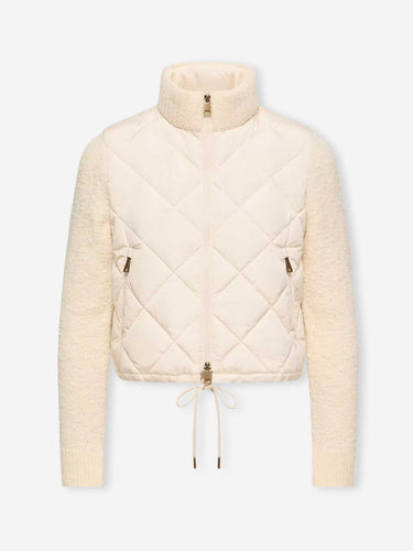 Moncler Mujer Barcelona Plumífero Mangas Punto color Marfil sku 713-000468 01 - Foto 1