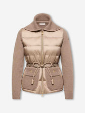 Moncler Mujer Barcelona Cárdigan Acolchado color Camel sku 713-000470 01 - Foto 1