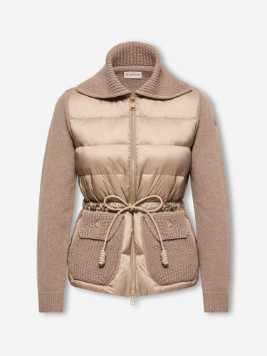 Moncler Mujer Barcelona Cárdigan Acolchado color Camel sku 713-000470 01 - Foto 1