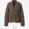 Peserico Mujer Barcelona Cárdigan Calados Lentejuelas color Marrón Oscuro sku 713-000473 01 - Foto 1