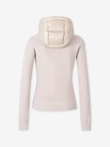 Moncler Grenoble Mujer Barcelona Chaqueta Polar Acolchado color Crema sku 713-000479 01 - Foto 2