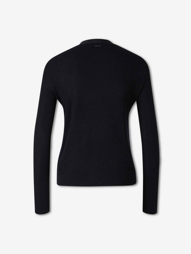 Max Mara Mujer Barcelona Cárdigan Punto Fino color Azul Noche sku 713-000484 01 - Foto 2
