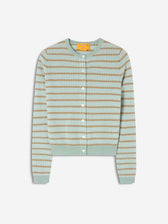 Guest in Residence Mujer Barcelona Cárdigan Rayas Pebble color Verde Menta sku 713-000486 01 - Foto 1
