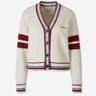 Off-White Mujer Barcelona Cárdigan Punto Lana color Blanco sku 713-000488 01 - Foto 1