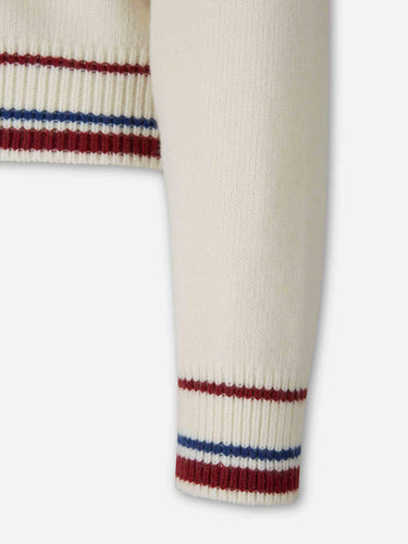 Off-White Mujer Barcelona Cárdigan Punto Lana color Blanco sku 713-000488 01 - Foto 5
