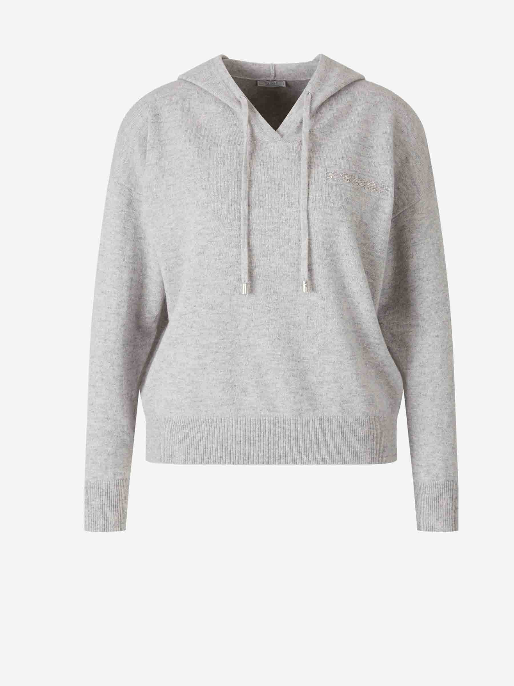 Peserico Mujer Barcelona Jersey con Capucha color Gris sku 715-000195 01 - Foto 1