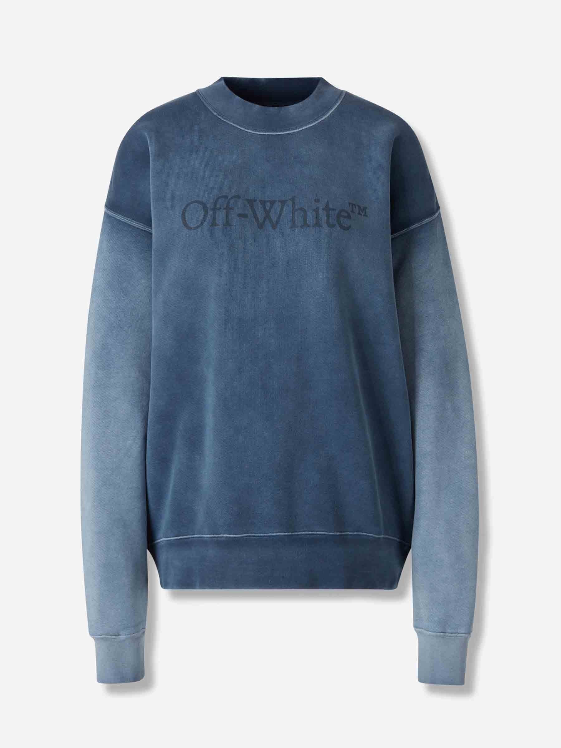 Off-White Mujer Barcelona Sudadera Cuello Redondo color Azul sku 715-000200 01 - Foto 1