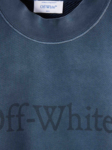 Off-White Mujer Barcelona Sudadera Cuello Redondo color Azul sku 715-000200 01 - Foto 3