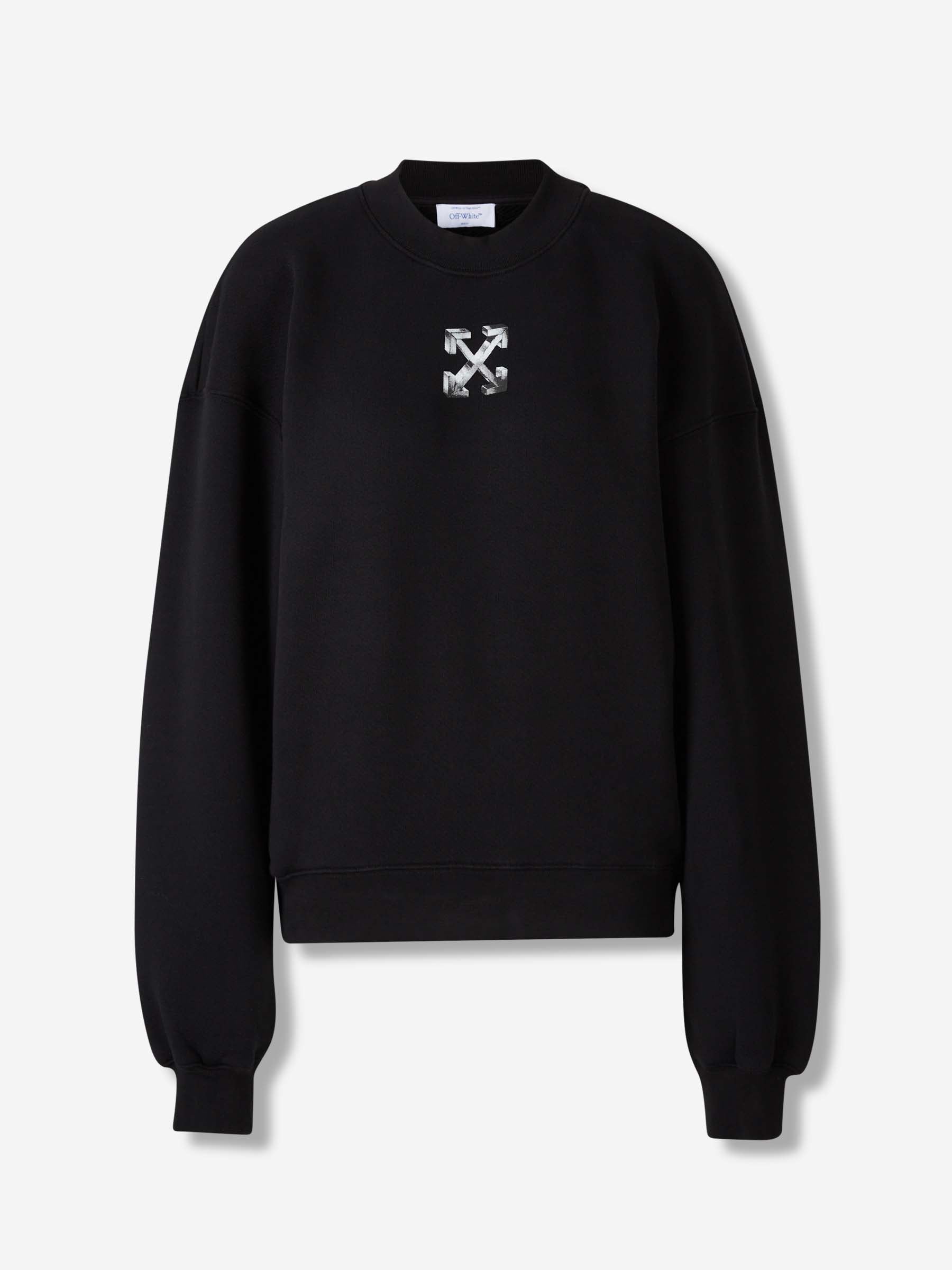 Off-White Mujer Barcelona Sudadera Cuello Redondo color Negro sku 715-000201 01 - Foto 1