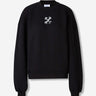 Off-White Mujer Barcelona Sudadera Cuello Redondo color Negro sku 715-000201 01 - Foto 1