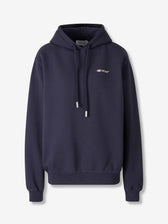 Off-White Mujer Barcelona Sudadera Capucha Logo color Azul Marino sku 715-000202 01 - Foto 1
