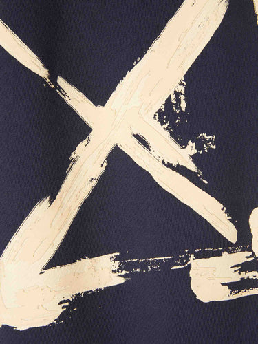 Off-White Mujer Barcelona Sudadera Capucha Logo color Azul Marino sku 715-000202 01 - Foto 5
