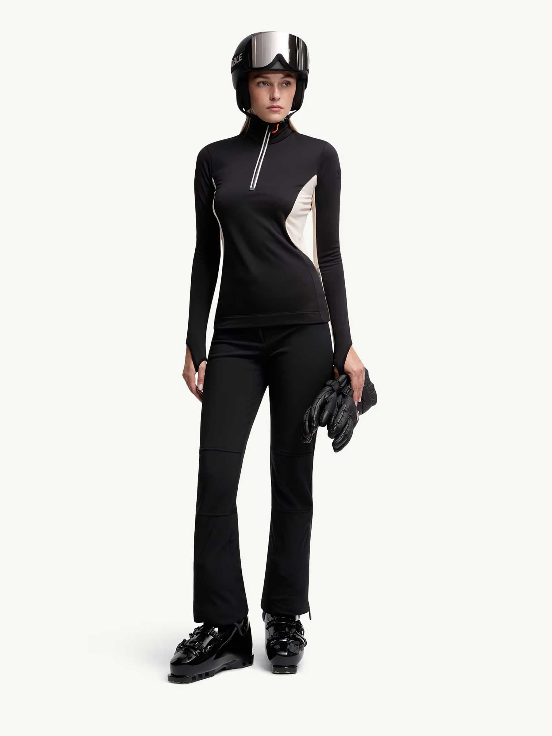 Moncler Grenoble Mujer Barcelona Sudadera Técnica Polartec color Negro sku 715-000203 01 - Foto 2