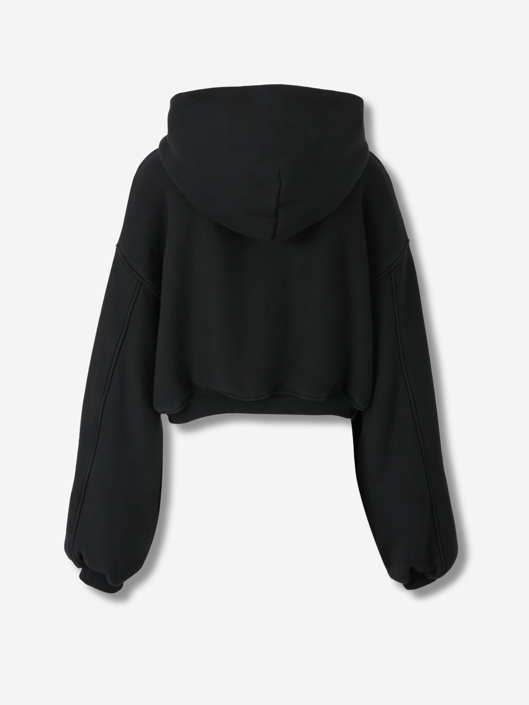 Alexander Wang Mujer Barcelona Sudadera Capucha Cremallera color Negro sku 715-000204 01 - Foto 2